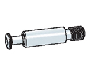 Peter Meier CM520-133-036  Connecting Bolts, M6 Thread x 1-5/16" Dimensions - Zinc Finish
