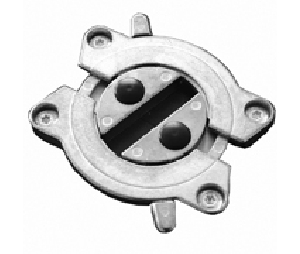 Peter Meier CM812-02-NY Steel Table Clamps, Zinc Finish