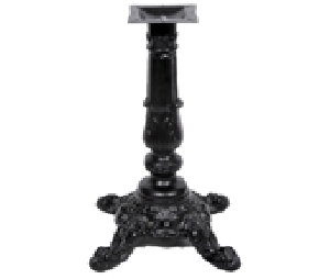 Peter Meier CMB8C5-40-MT Ornamental Line Table Base, 40" Overall Height