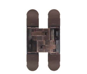 Peter Meier CMC1131BBR Concealed 3-D Adjustable Hinges - Brushed Bronze Finish - 3 per Box