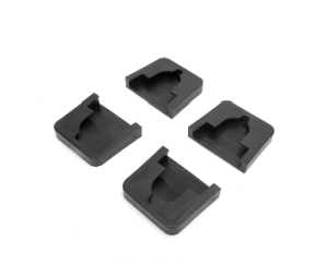 Pony AC7456 Pony Jorgensen Clamp Pads, Replacement Pads - 4 per Pack