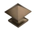 Pro Luxe SZ125VBZ Gallery Series Zinc Knob, 1-1/4" Length - Veneti Bronze Finish