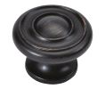 Pro Luxe SZ29VB Chalet Series Zinc Knob, 1-1/2" Diameter - Vintage Bronze Finish