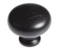 Pro Luxe SZ32VB Chalet Series Zinc Knob, 1-1/4" Diameter - Vintage Bronze Finish