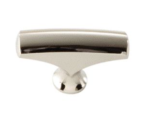 Pro Luxe SZ6514 Berkshire Series Zinc Knob, 1-3/4" Length - Polished Nickel Finish