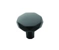 Pro Luxe SZ72MB Vista Series Zinc Knob, 1-1/4" Diameter - Matte Black Finish