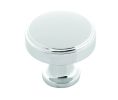 Pro Luxe SZ93CH Refined Series Zinc Knob, 1-1/4" Diameter - Chrome Finish