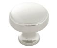 Pro Luxe SZ93SN Refined Series Zinc Knob, 1-1/4" Diameter - Satin Nickel Finish