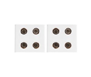 Pro Value SZL-PTCIC-WH-1 Custom Interlink Connectors (CIC), 0.59" Width, 0.551" Depth, 0.382" Height-Packed in Pairs