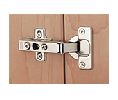 Pro Value DSPRO110CAID 110° Pro Self-Close Euro Hinge, Inset Overlay, Dowel - Nickel-Plated Finish