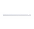 Pro Value DSPROSPRDBL-16WH Heavy Duty Shelf Standards, Double Slotted, Premier Series, 16-1/2", Steel, White Finish