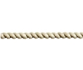 Pro Value IMRM34T-MP
 Wood Split Rope Moulding, Tight Twist, 8' Length, 3/4"W x 96"L Size - Maple Species