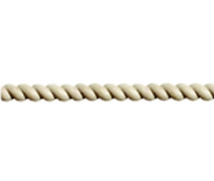 Pro Value IMRM50-CH
 Wood Split Rope Moulding, Standard Twist, 8' Length, 1/2"W x 96"L Size - Cherry Species