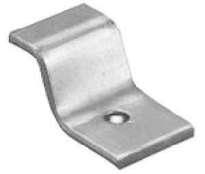 Pro Value KV324  Keyhole Plates, 14 Gauge Steel, 3/4" Width - Steel Finish