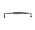 Pro Value SZAPPL4-WN  Appliance Pull Series, Zinc Die Cast Appliance Pull, 12" Center to Center - Weathered Nickel Finish
