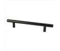 Pro Value Series SZBAR128-SB Bar Pull Series, Steel Bar Pull, 5-1/16" Center to Center - Satin Black Finish