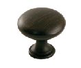 Pro Value SZCL3-ORB Classic Series, Zinc Die Cast Knob, 1-3/16" Diameter - Oil Rubbed Bronze Finish