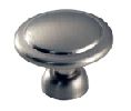 Pro Value SZCL6-SN Classic Series, Zinc Die Cast Knob, 1-3/8" Diameter - Satin Nickel Finish
