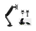 Pro Value SZDTM502USB-NR Black Monitor Arm w/ USB Ports