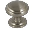 Pro Value SZELI4-SN Elite I Series, Zinc Die Cast Knob, 1-1/4" Diameter - Satin Nickel Finish