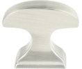 Pro Value Series SZMD3-SN Mod Series, Zinc Die Cast Square Knob, 1-3/8" Length - Satin Nickel Finish