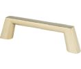 Pro Value Series SZMD4-SCP Mod Series, Zinc Die Cast Angled Pull, 3-3/4" Center to Center - Satin Champagne Finish