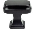 Pro Value Series SZPF2-MB Preferreds Series Zinc Die Cast Round Knob, 1-5/16" Diameter - Matte Black Finish