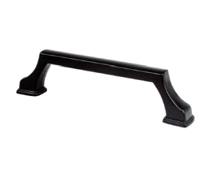 Pro Value Series SZPF5-MB Preferred Series, Zinc Die Cast Pull, 3-3/4" Center to Center - Matte Black Finish