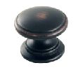 Pro Value SZPR5-ORB Premiere Series, Zinc Die Cast Ring Knob, 1-1/4" Diameter - Oil Rubbed Bronze Finish