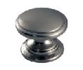 Pro Value SZPR5-SN Premiere Series, Zinc Die Cast Ring Knob, 1-1/4" Diameter - Satin Nickel Finish