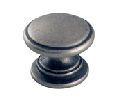 Pro Value SZPR5-WN Premiere Series, Zinc Die Cast Ring Knob, 1-1/4" Diameter - Weathered Nickel Finish