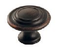 Pro Value SZSE11-ORB Select Series, Zinc Die Cast Bullseye Knob, 1-3/8" Diameter - Oil Rubbed Bronze Finish