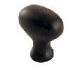 Pro Value SZSE2-ORB  Select Series, Zinc Die Cast Football Knob, 1-3/16" Length - Oil Rubbed Bronze Finish
