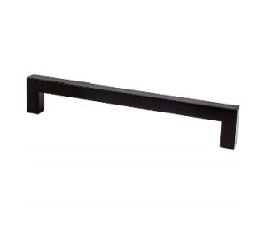 Pro Value Series SZSQ160-MB Modern Square Pull Series, Aluminum Square Pull, 6-5/16" Center to Center - Matte Black Finish
