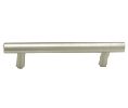 Pro Value SZSTBAR96-SS Steel Collection Series, Steel Pull Bar, 3-3/4" Center to Center - Stainless Steel Finish