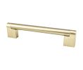 Pro Value Series SZTR11-SCP Zinc Die Cast Pull, 5-1/16" Center to Center - Satin Champagne Finish
