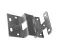 Pro Value Series IH76-26D Overlay Hinges, 5 Knuckle, Economy Import, Dull Chrome, Pair