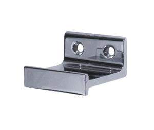 CSHardware QG20204 Rolling Ladder Hardware Accessory, Horizontal Bracket - Polished Chrome Finish