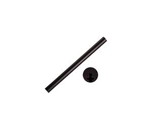 CSHardware QG400602 Ladder Hardware Kit, Solid Aluminum Rail, 1" Diameter - Satin Nickel Finish, 6' Length