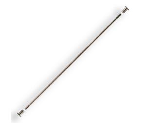 CSHardware QG6202002 Rolling Ladder Hardware Accessory, Step Support Rod - 20" Width, Satin Nickel Finish
