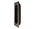 CSHardware QGDAFP4134U10B Rolling Barn Door Hardware Accessory, 4" Recessed Flush Pull - Oil Rubbed Bronze Finish