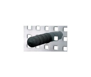 Rev-A-Shelf RS434PEG6-6  6" Extension Pegs, Cabinet Filler Accessories - Rubberized Black Finish - 6 per box