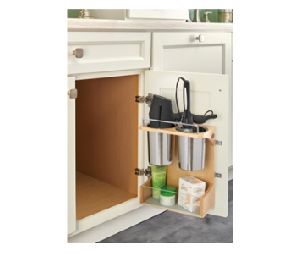 Rev-A-Shelf RS4HD-15-1  Vanity Appliance Storage Rack - Maple Finish