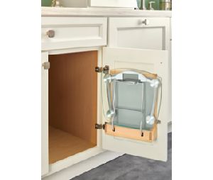 Rev-A-Shelf RS4SH-15-1  Vanity Scale Holder - Maple Finish