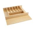 Rev-A-Shelf RS4WCT-3  Drawer Tray Insert, Cutlery Tray - Maple Finish