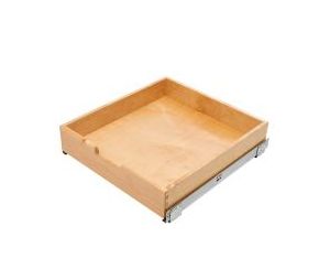 Rev-A-Shelf RS4WDB4-PIL-24SC-1  Pilaster Drawer with Blum Soft-Close Slides Only, 4"H Drawer