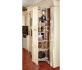 Rev-A-Shelf RS5258-14-MP  Pull-Out Pantry Unit, 5 Baskets, 3 Door Mount Brackets - Maple Finish
