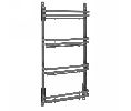 Rev-A-Shelf RS5365-08-FOG  Door Mount Spice Rack for 12" Wide Wall Cabinet - Orion Gray Finish