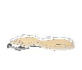 Rev-A-Shelf RS5371-15-MP-L  Single Tier Bottom Mount Blind Corner Pull-Out, Left Door / Blind Right Cabinet - Maple Finish