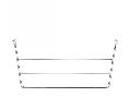 Rev-A-Shelf RS563-32C  Base Cabinet Pull-Out/Undersink, Stationary Towel Holder - Chrome Finish
